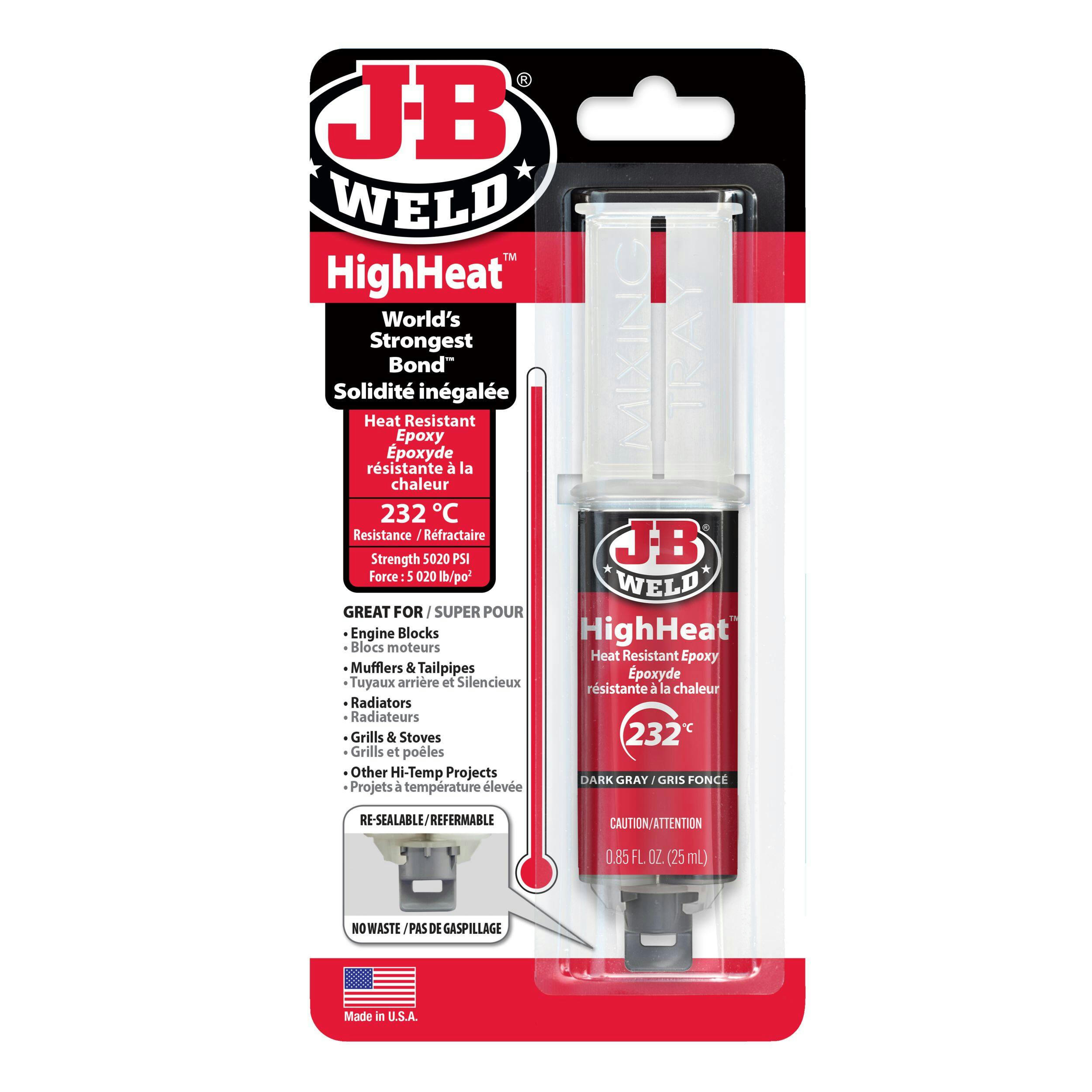 JB Weld High Heat Syringe, 25-mL