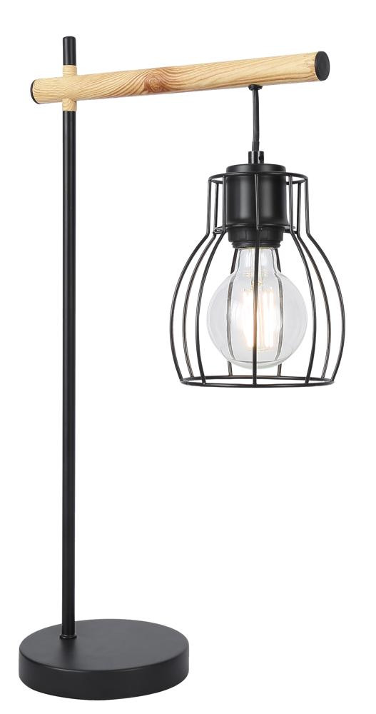 Lampa gabinetowa BERNITA 1x60w e27czarny