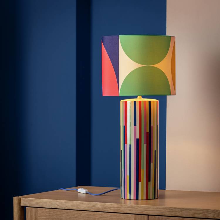 Habitat 60 Klee Ceramic Table Lamp by Margo Selby - Multi