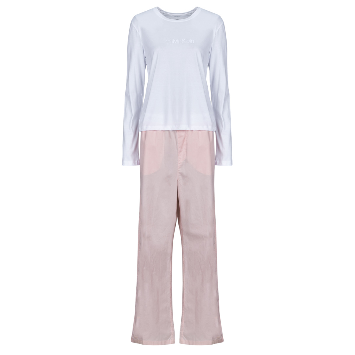 Calvin Klein Jeans - LS PANT SET - Pink
