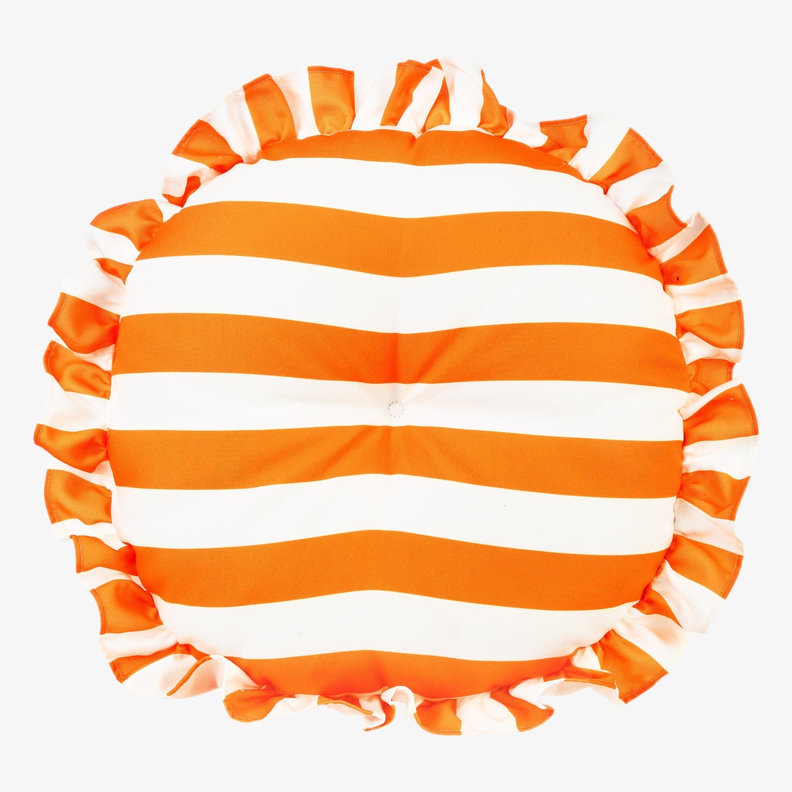 Outdoor-Kissen Capri Orange, ⌀ 40 cm, H 70 mm