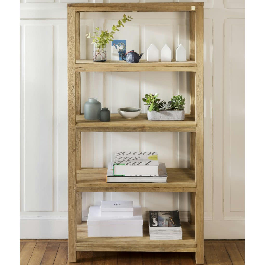 DRIFT - Etagère 5 niveaux en teck