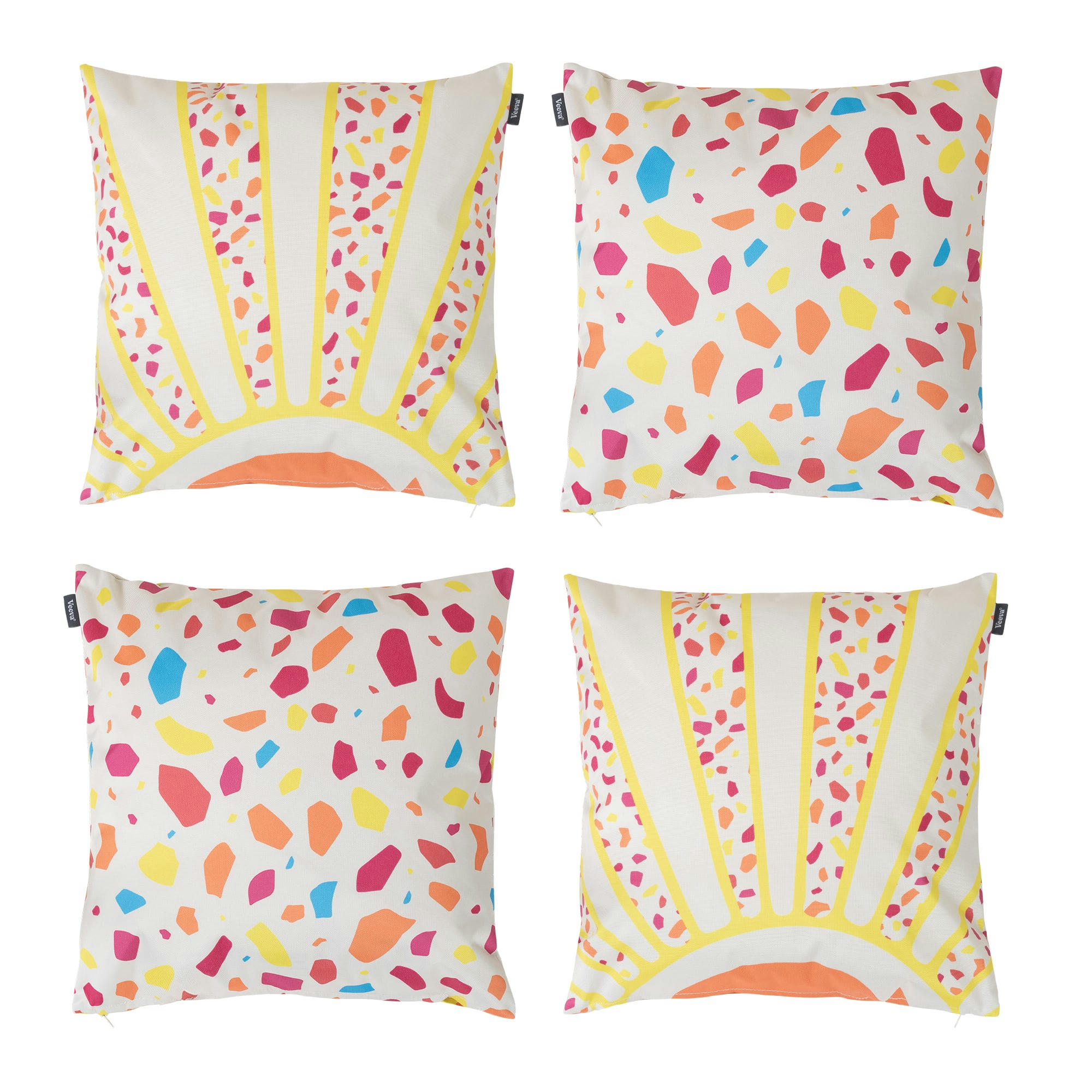 - Lot de 4 coussins d