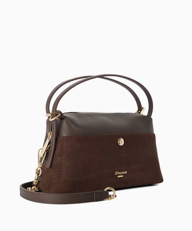 Duxberry Dark Brown - Logo-Adorned Multi-Strap Bag
