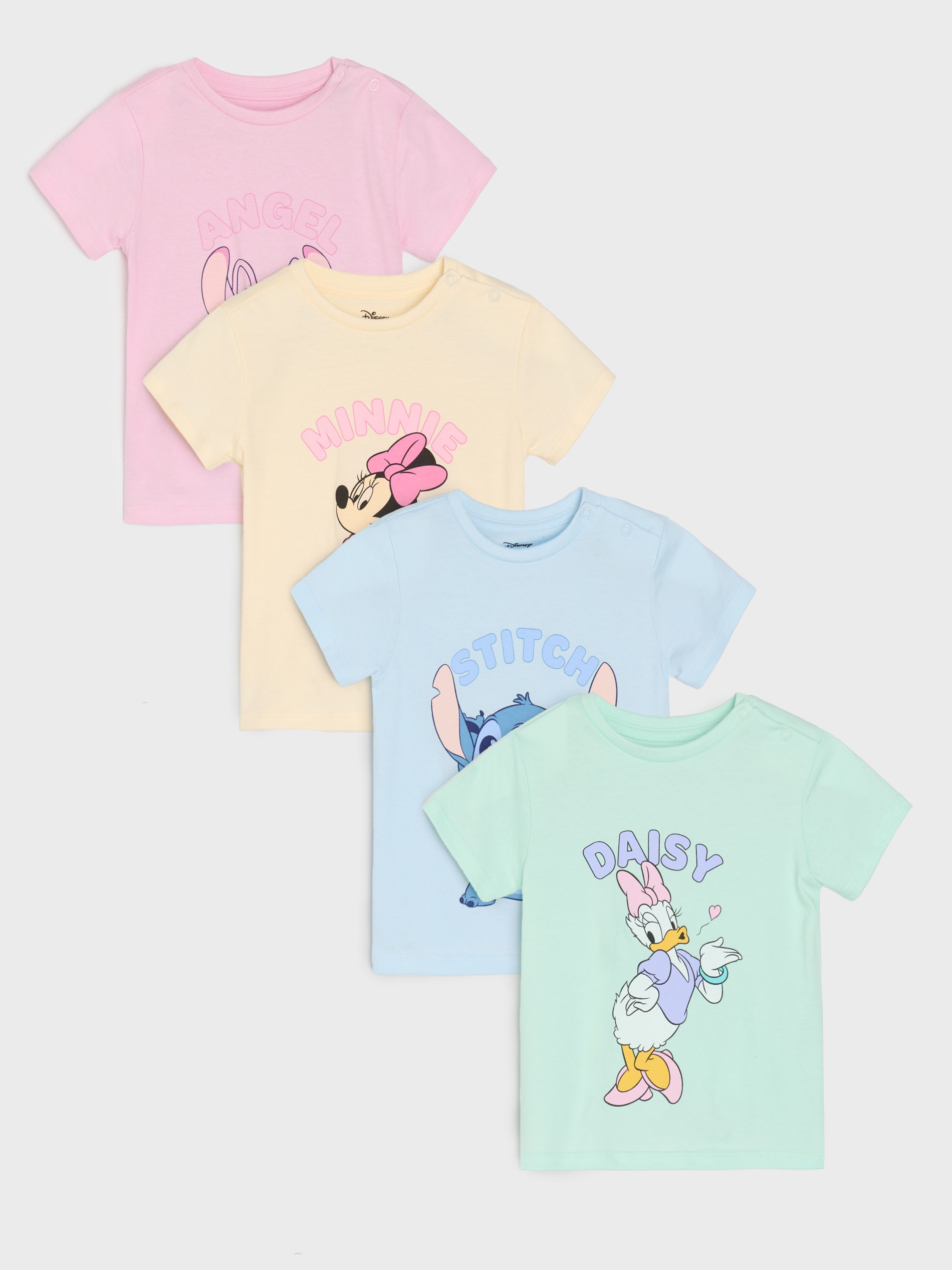 Koszulki 4 pack Disney
