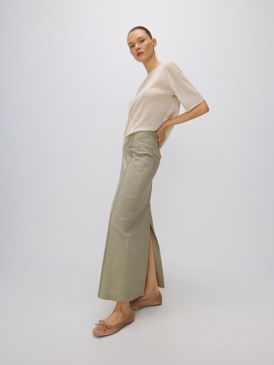 Top With Metallised Yarn Blend