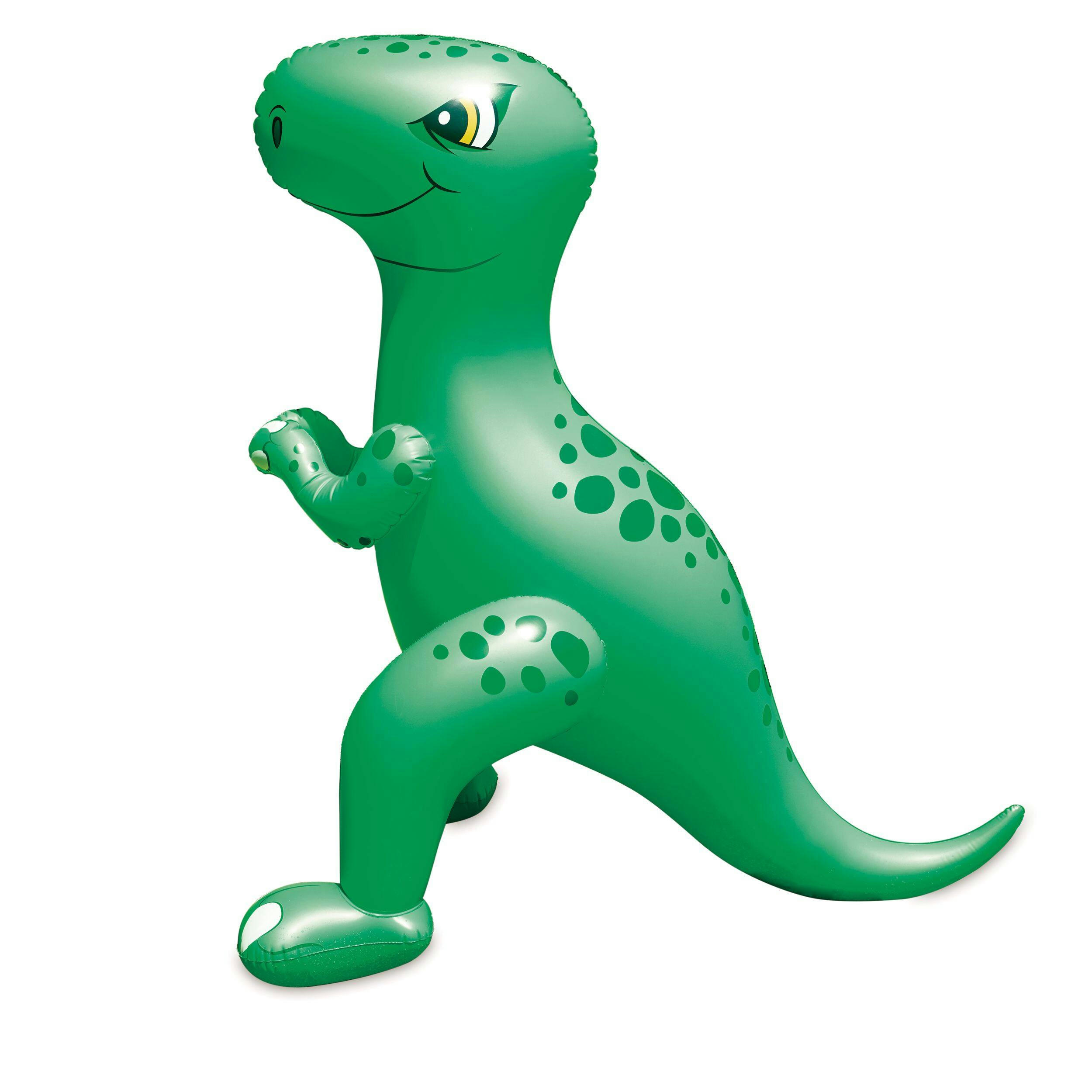 Poly Group Inflatable Giant Dinosaur Sprinkler, Kids' Outdoor Summer Water Toy, Age 5+