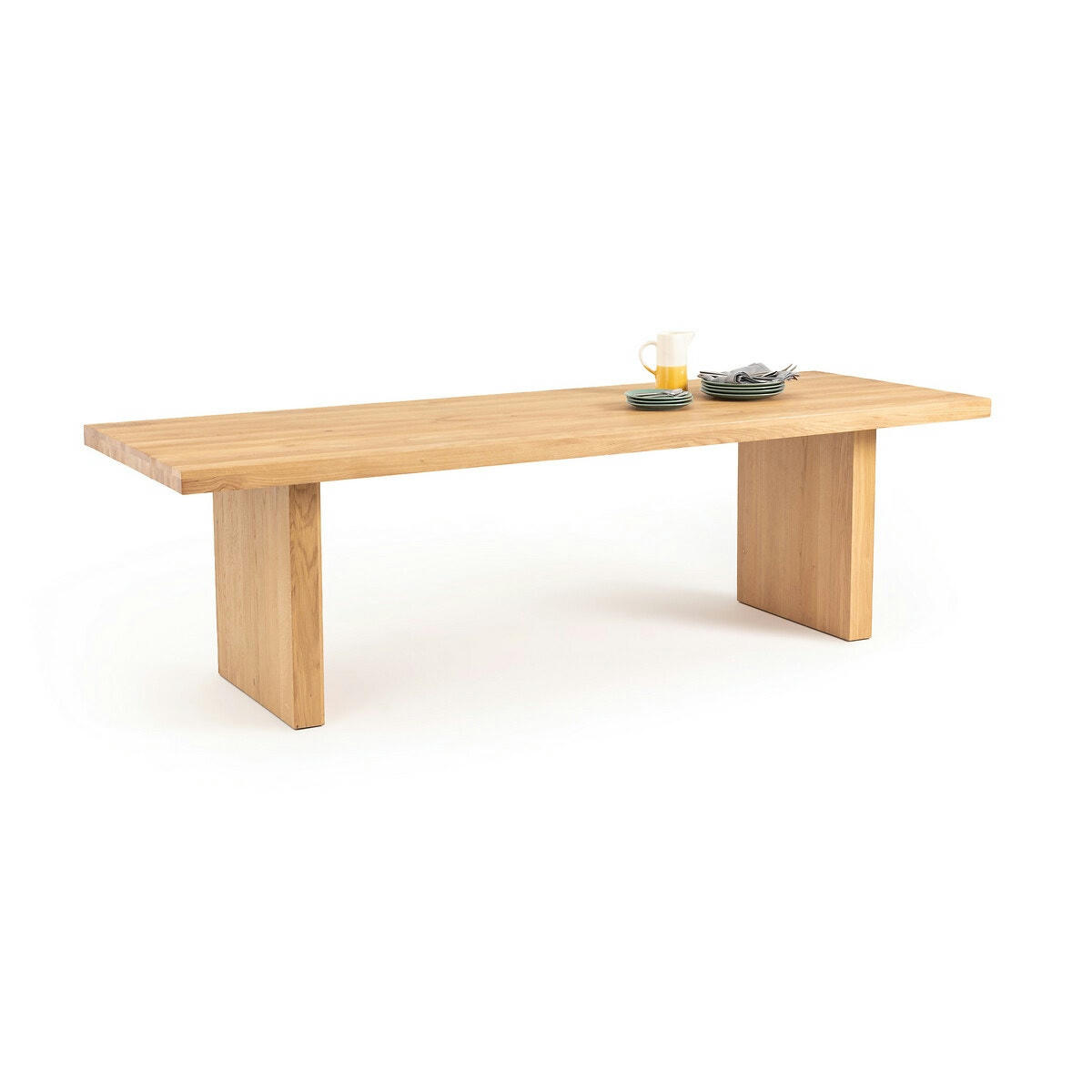 Table à manger 8/10 couverts chêne massif, Vova