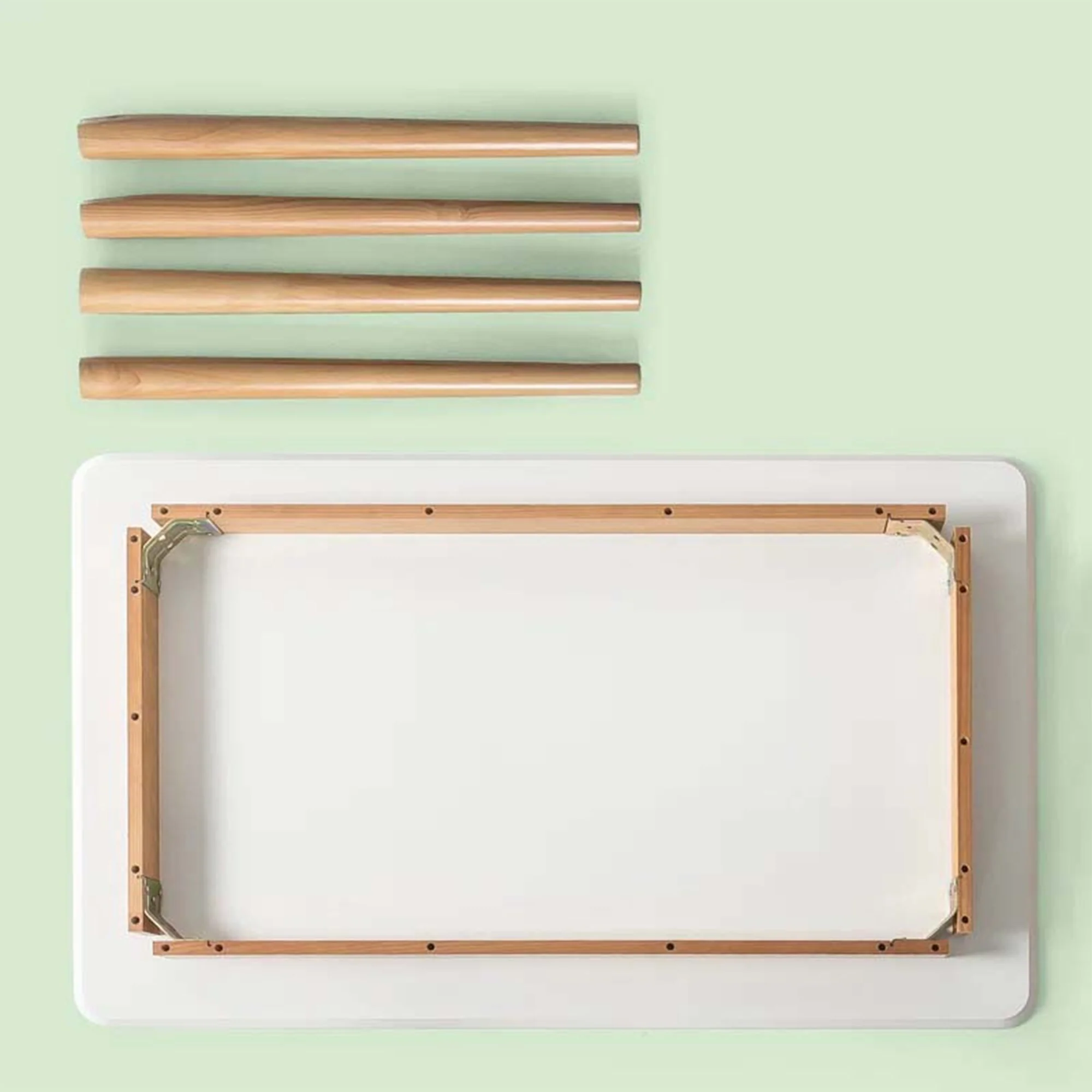 Modern Wood Dining Table White