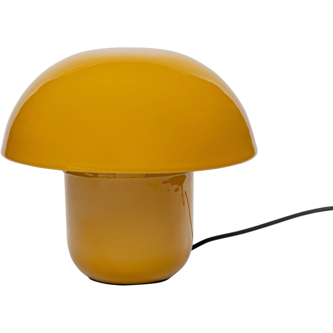 Kare Design Tafellamp Mushroom - 27cm - geel