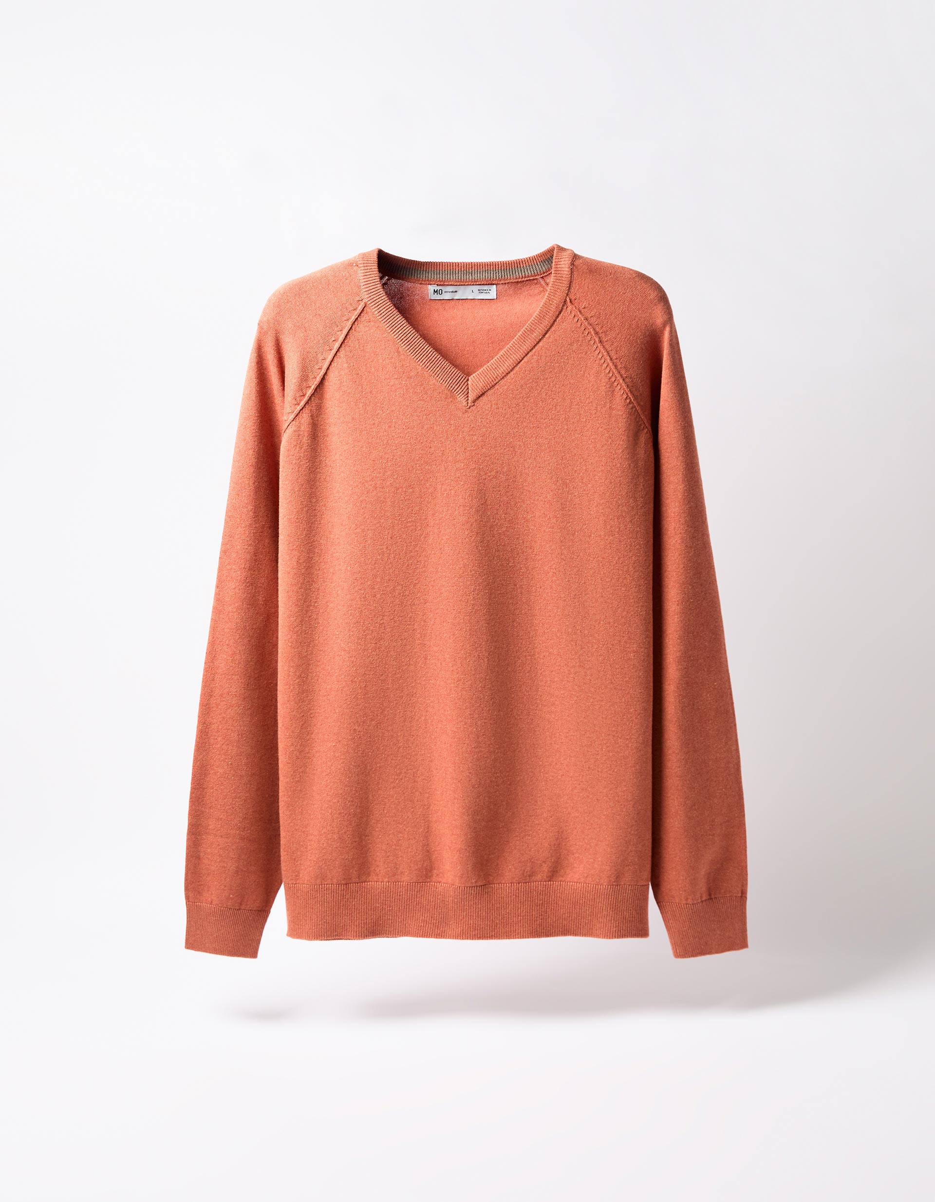 Camisola de Malha, Homem, Laranja