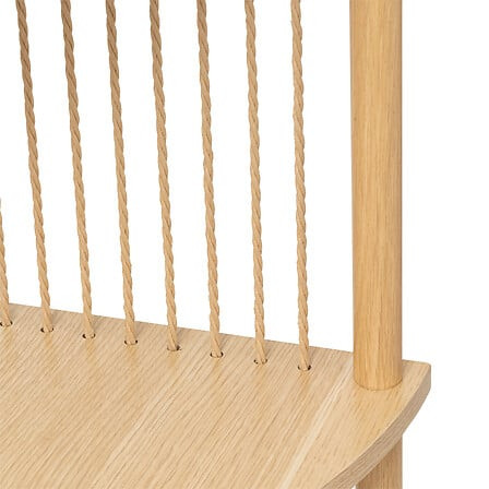 PÓŁKA NAROŻNA Kord naturalna 4-POZIOMOWA z mdf 34x34x110 cm