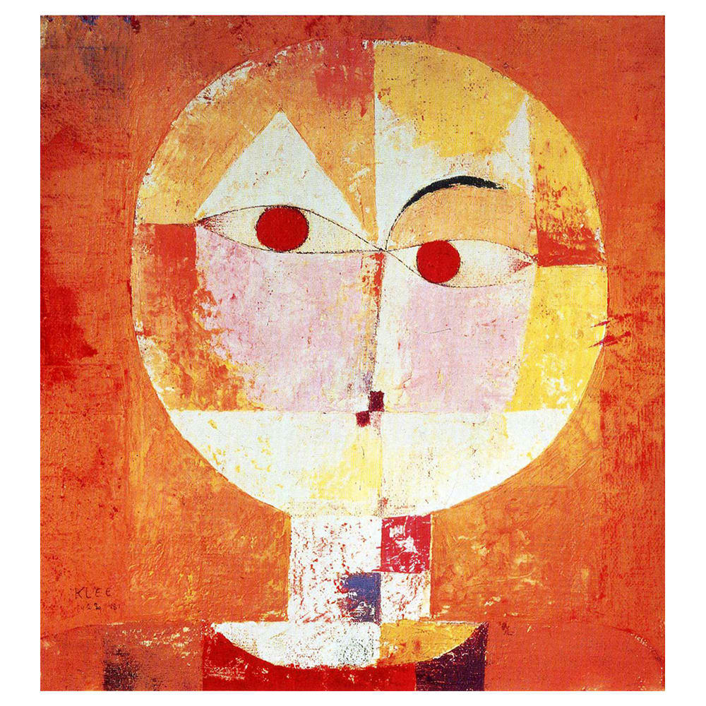 - Tableau impression sur toile Senecio Paul Klee 80x90cm