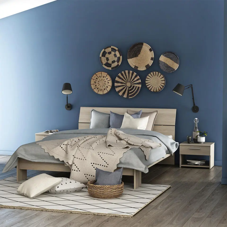 CaliCosy - PRICY Nachtkastje - Eik Shannon - 32,3x42,5x32,1 cm