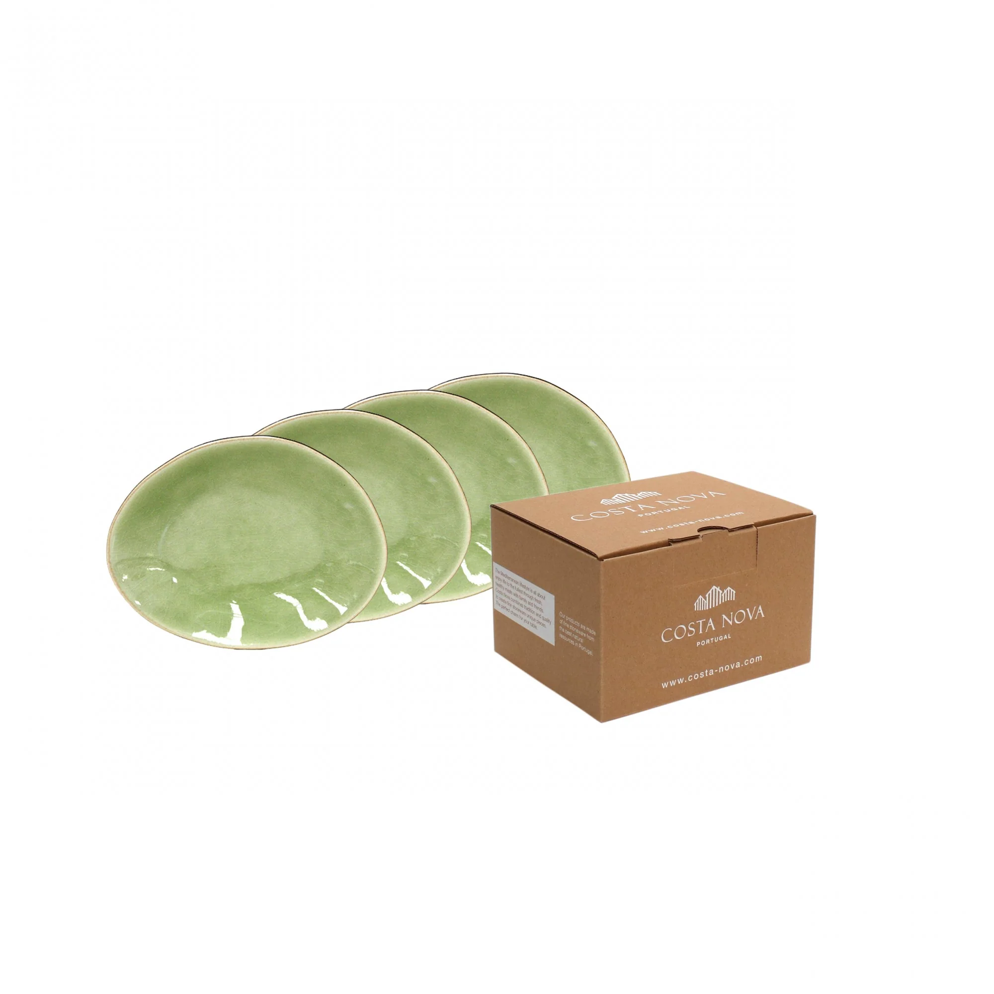 Gift 4 Oval Plates 16 Riviera