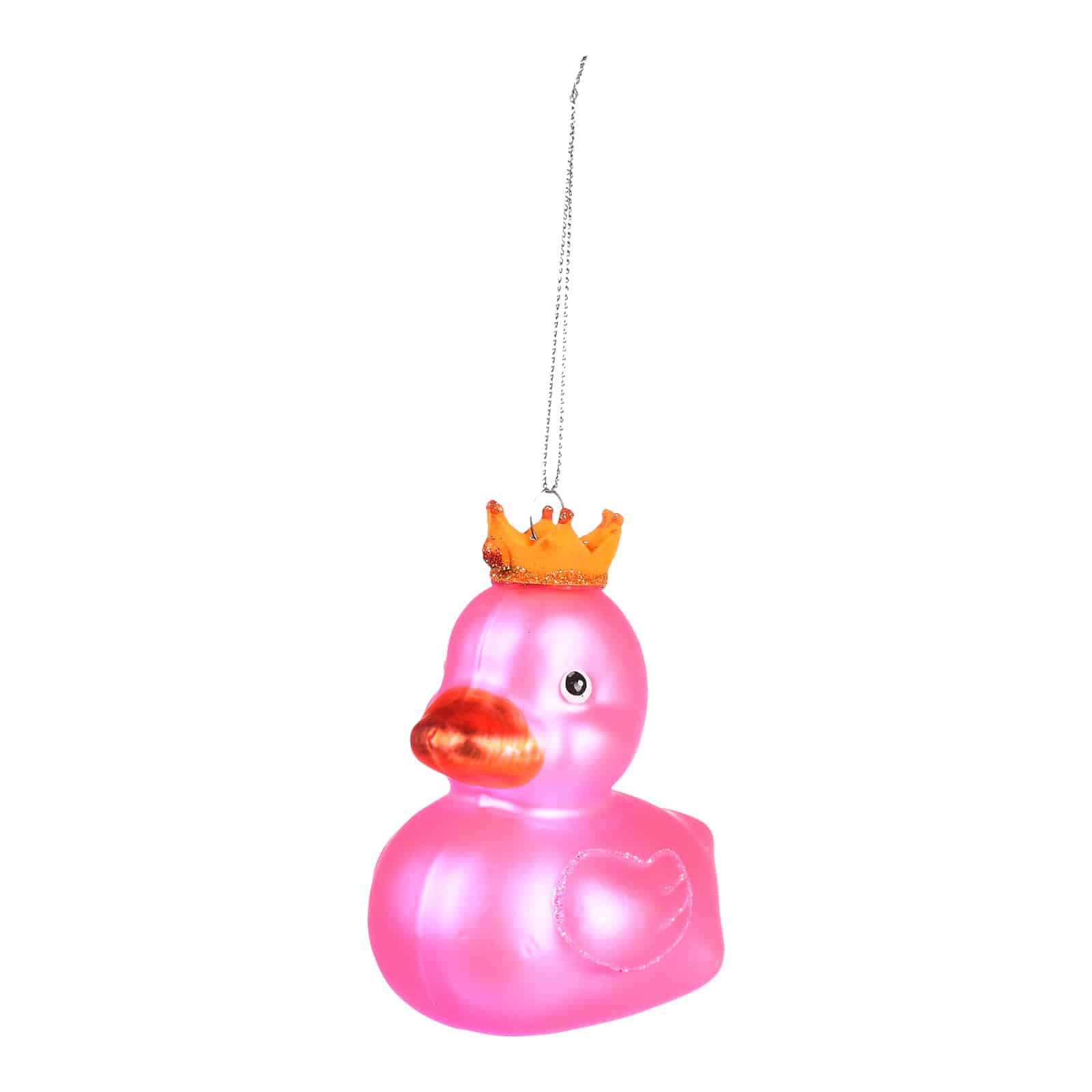 Deko-Anhänger Ente Pink,B 75 x H 100 x T 60 mm