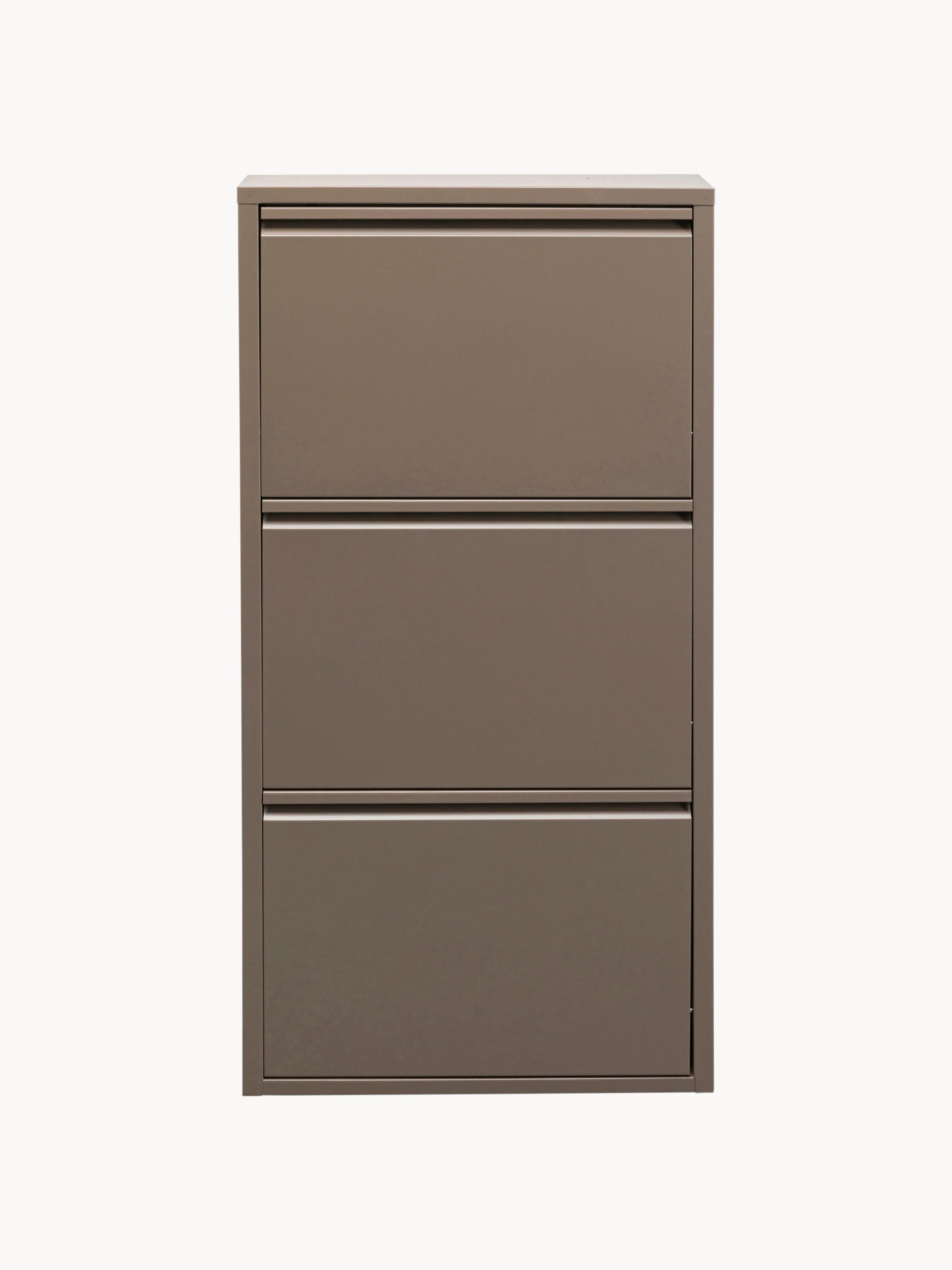 Wand-Schuhschrank Caruso mit Klappfächern