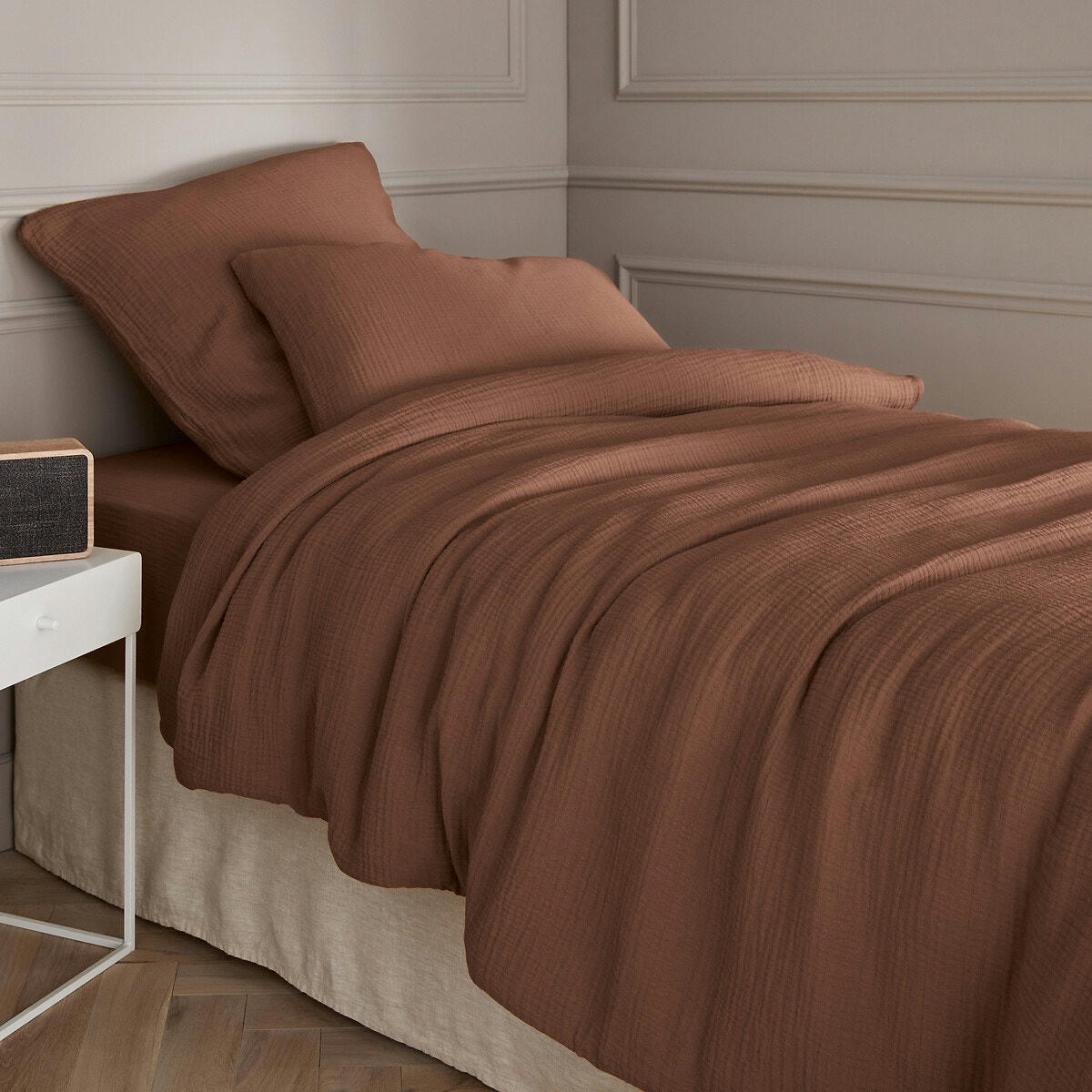 Housse de couette enfant gaze de coton bio, Yafa