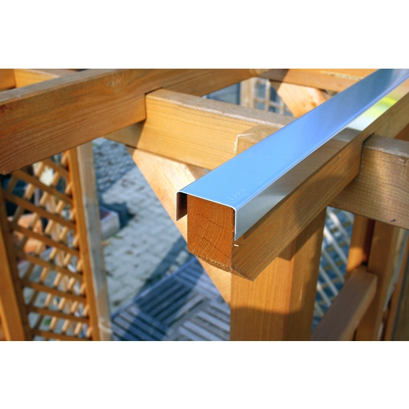 Profilblech »Haus- u. Gartenprofile«, Aluminium, BxHxL: 30 mm x 20 mm x 1000 mm