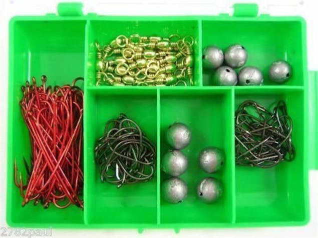 Wilson120pc Bream Pack In Fishing Tackle Box - Tackle Kit