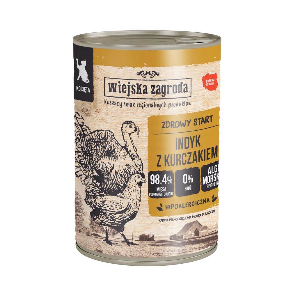Wiejska Zagroda Cat Saver Pack 24 x 400g
