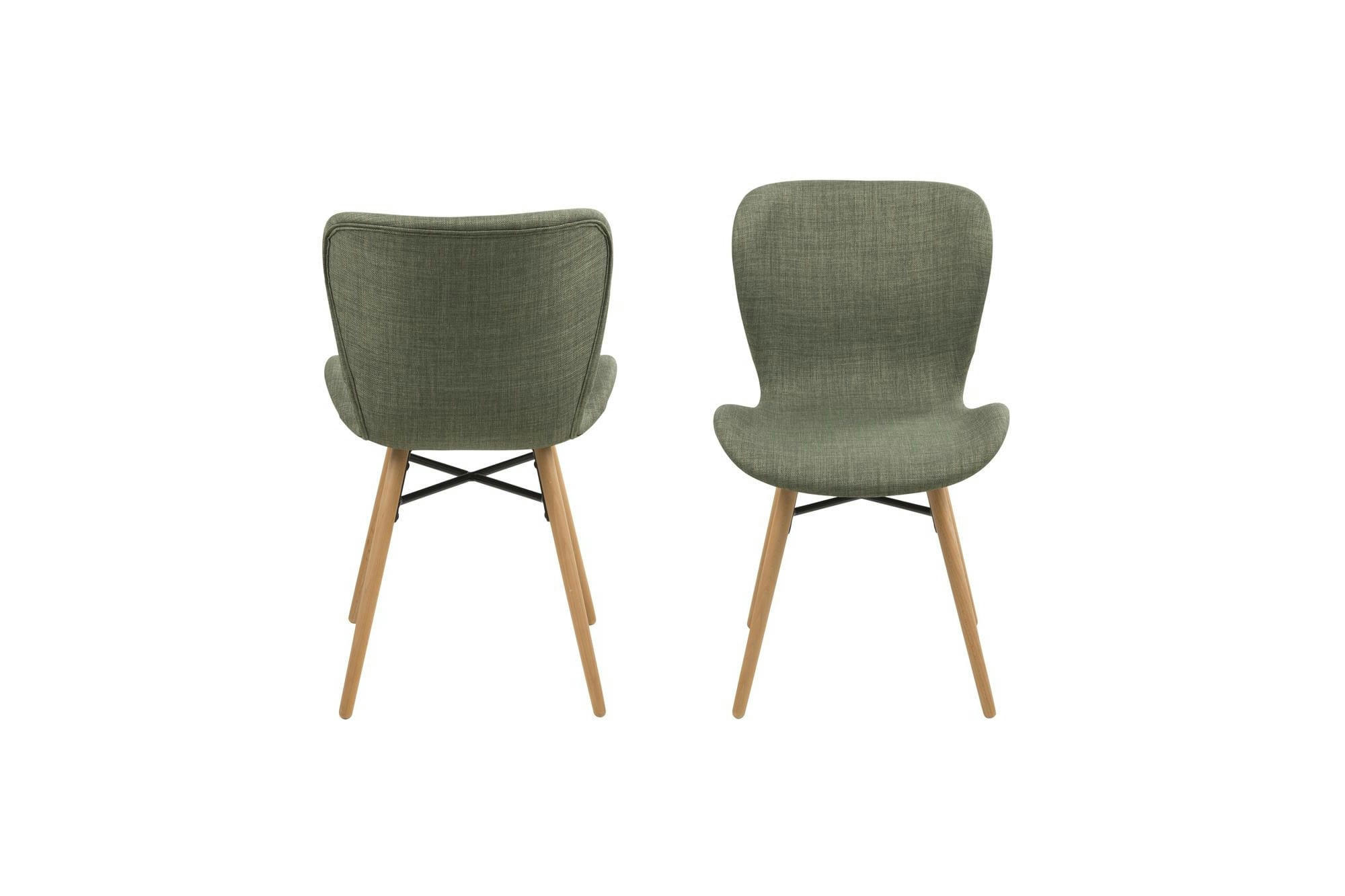 - Table rectangulaire à rallonges L160/240  + 4 chaises tissu