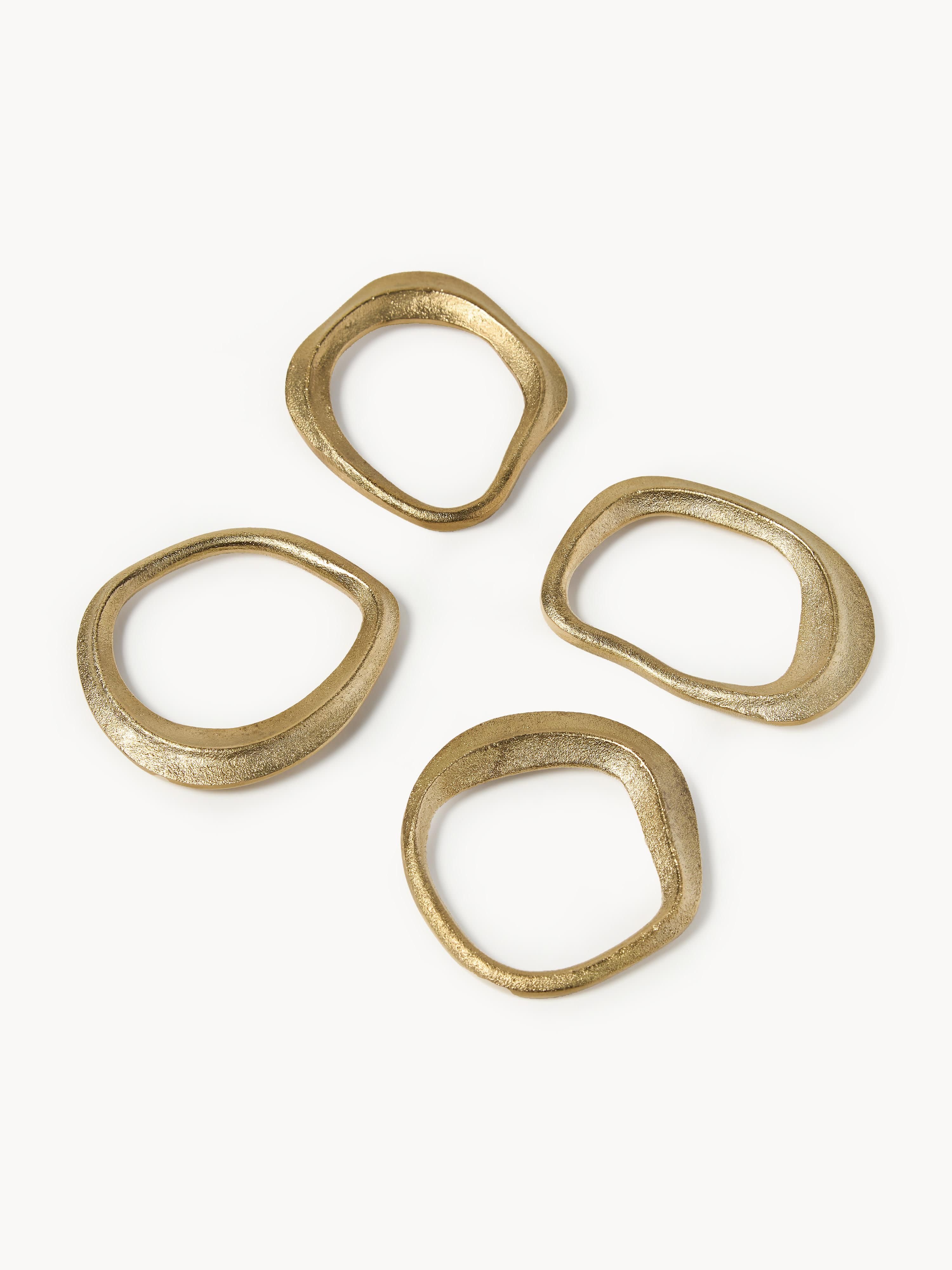 Serviettenringe Flow, 4er-Set