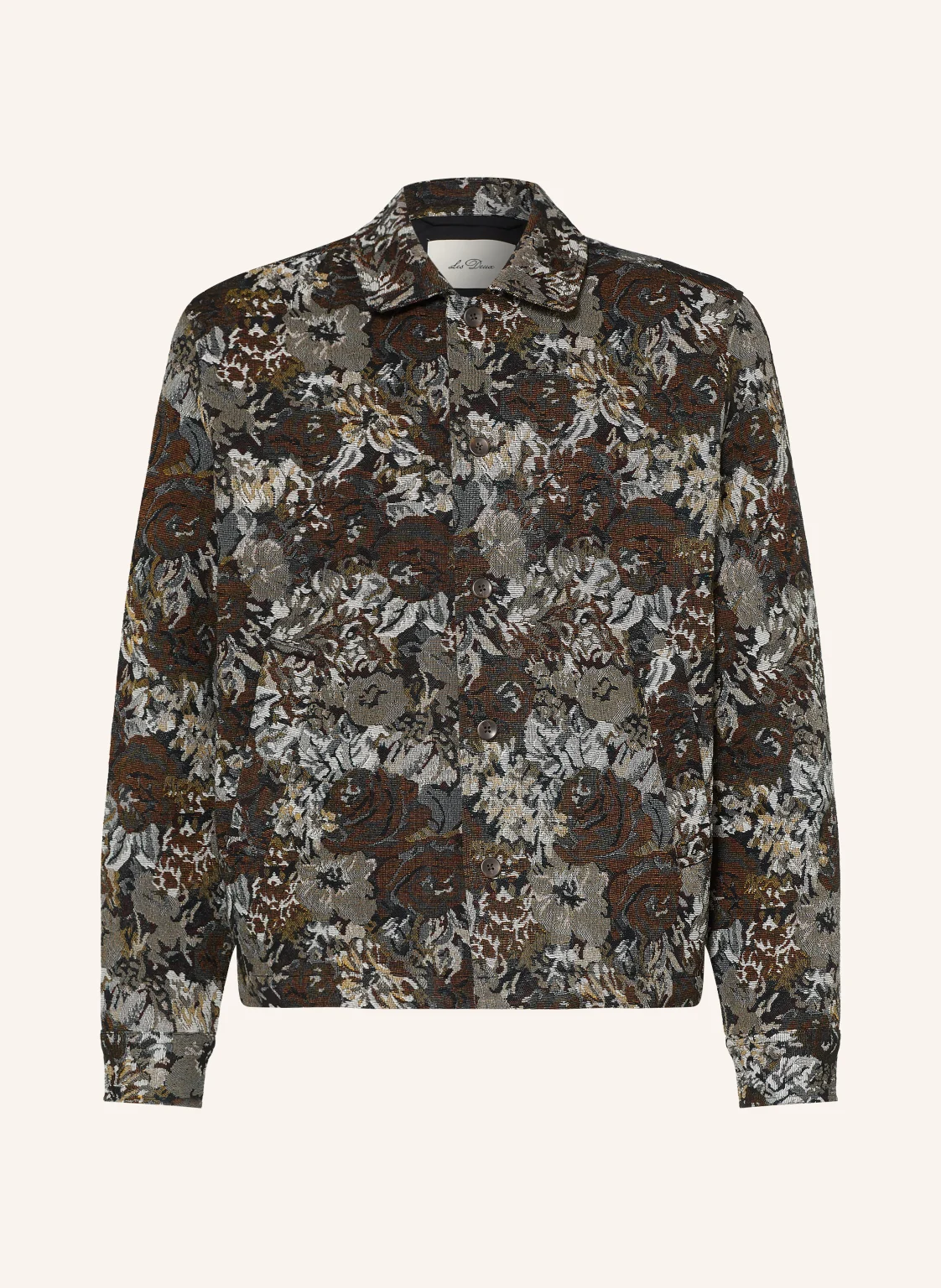LES DEUX Jacquard-Overshirt