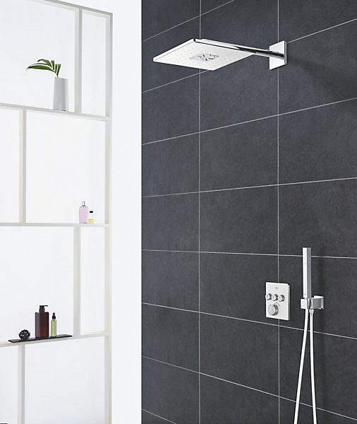 GROHE Grotherm Smartcontrol thermostatique encastré 3 sorties, blanc 29157LS0