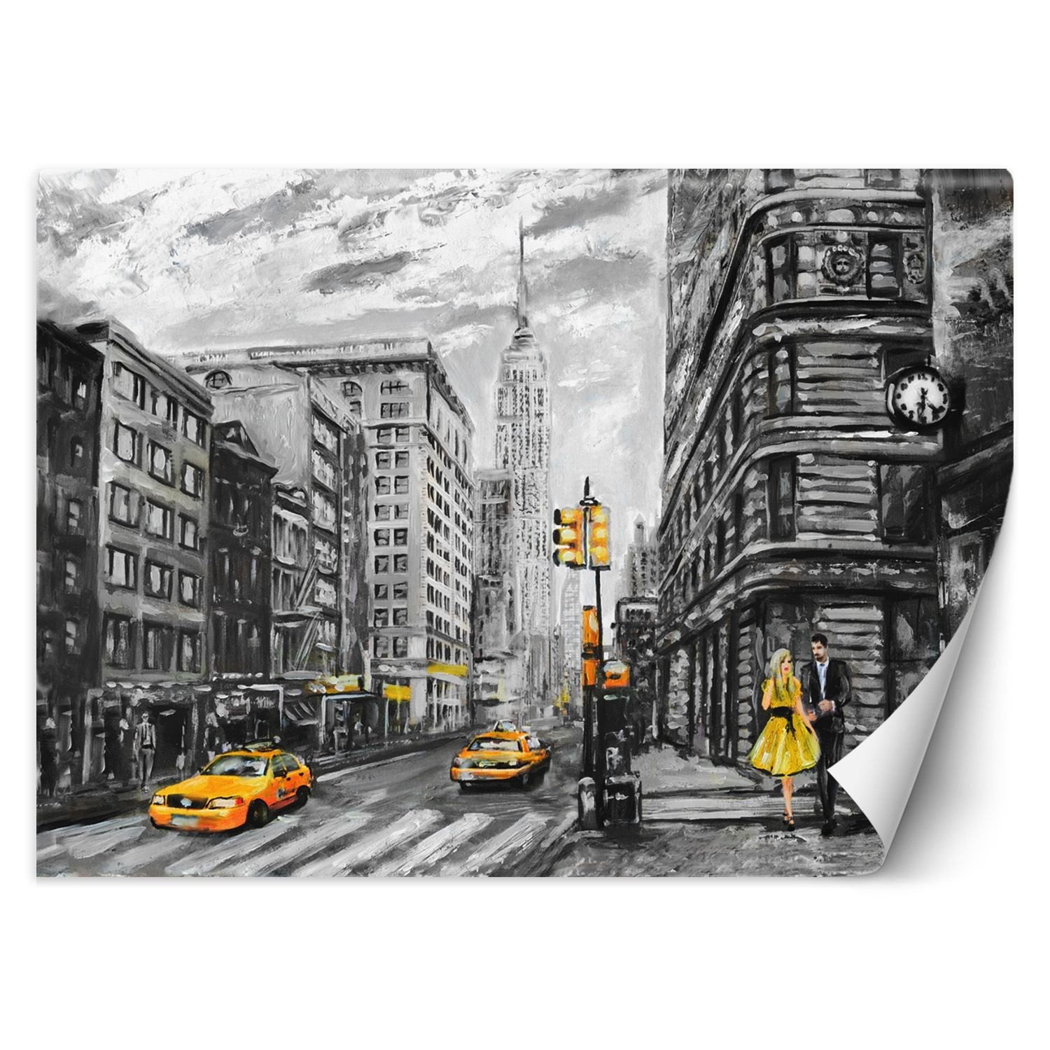 Feeby Fototapeta, Nowy Jork taxi 150x105