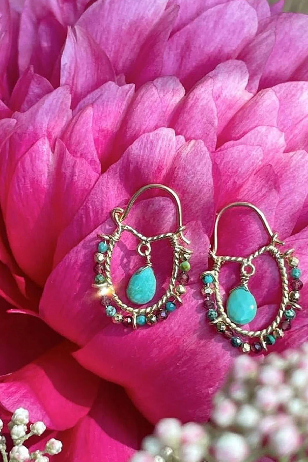 Boucles d'oreilles créole - BINDI