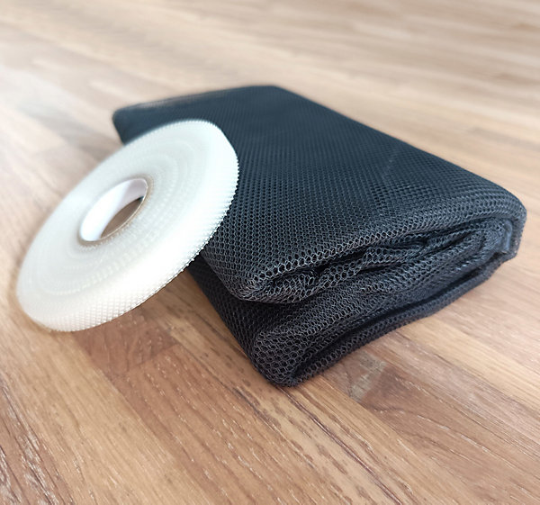 Lot x5 Moustiquaires filets pour fenêtre - L150 x H180cm - Pack éco Moustiquaire