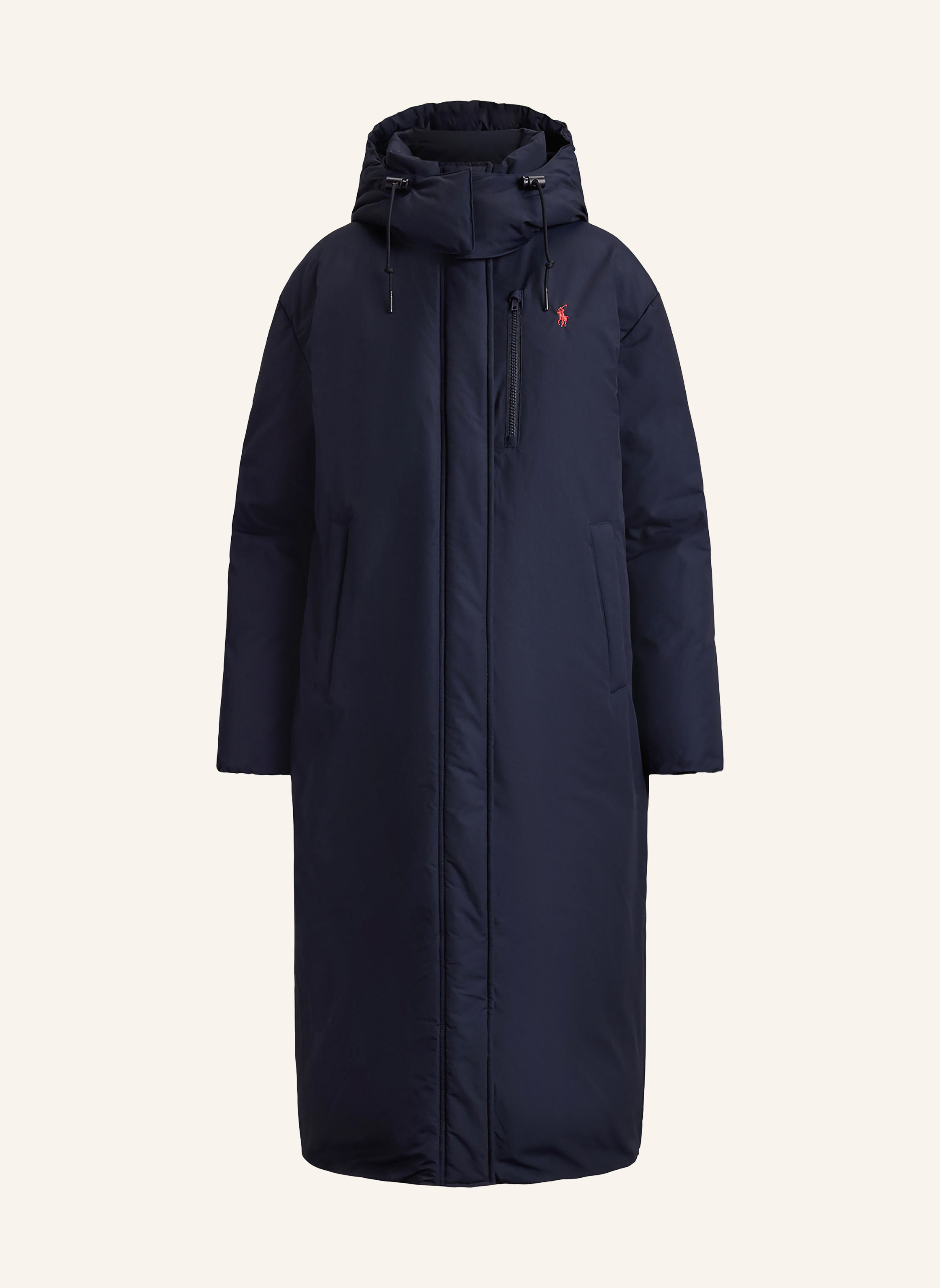 POLO RALPH LAUREN Daunenmantel mit abnehmbarer Kapuze
