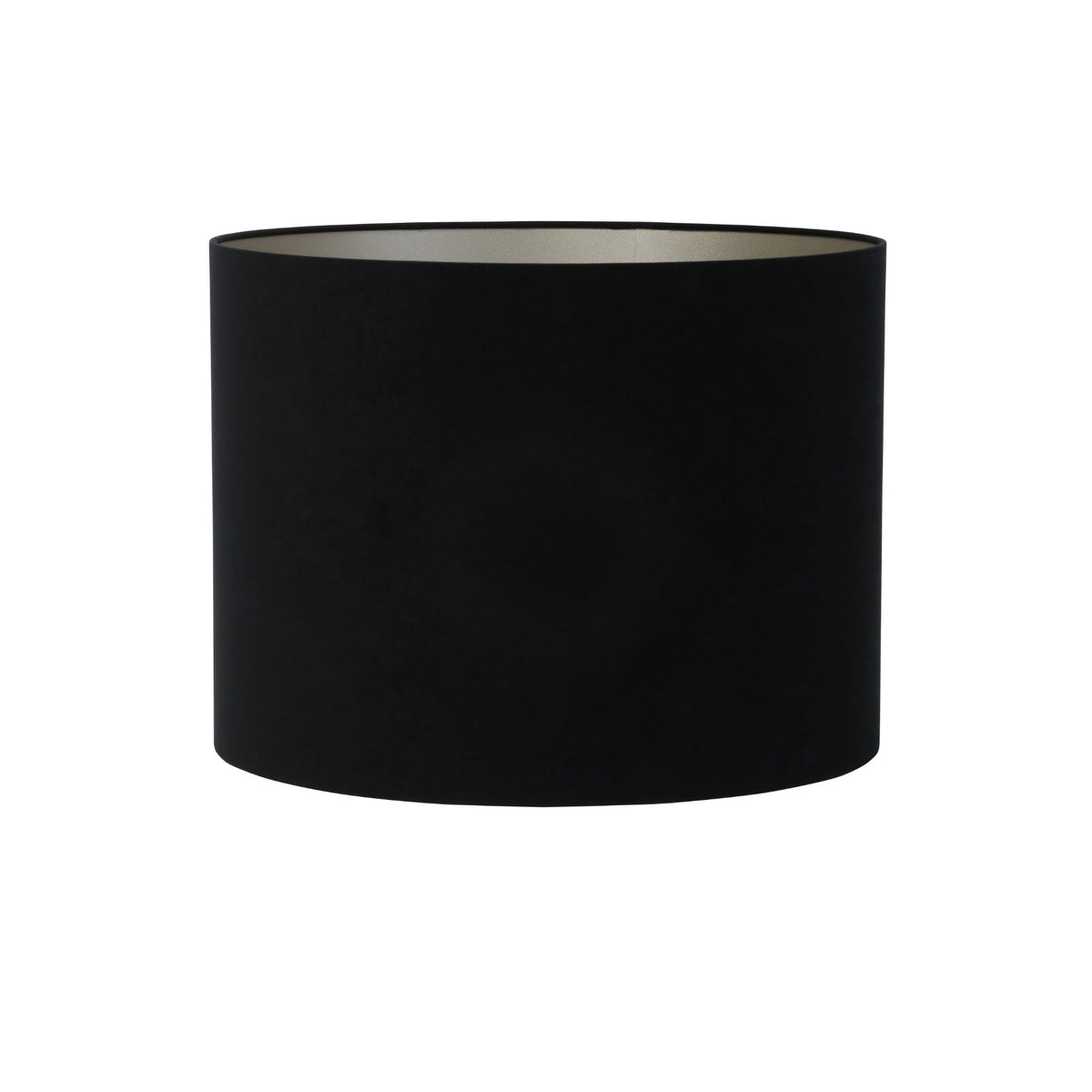 Light & Living lampenkap Velours - zwart - Ø40cm
