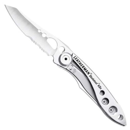 Leatherman Supertool 300 Stainless Multi-Tool & Nylon Sheath & Skeletool Kbx