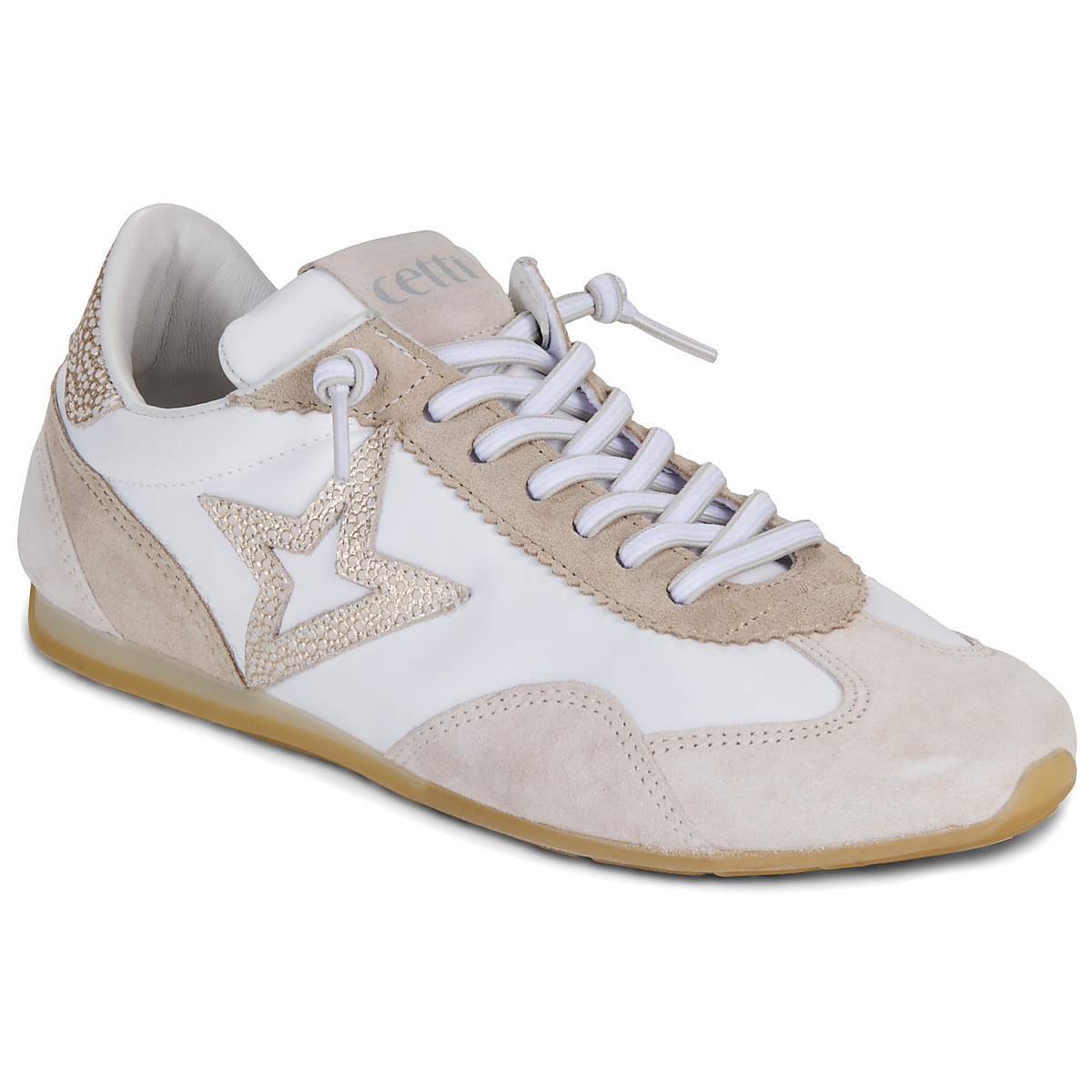 Cetti - C-1259-SRA-ZERO-V26-ANTE-MESH-TIERRA - White / Beige / Gold