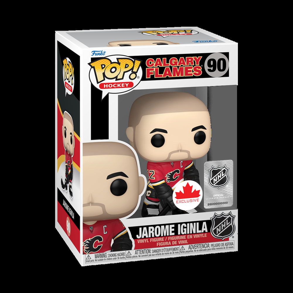 Funko POP! NHL Calgary Flames Jarome Iginla Hockey Funko Figurine