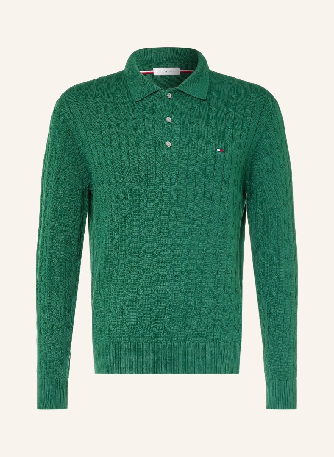 TOMMY HILFIGER Strick-Poloshirt