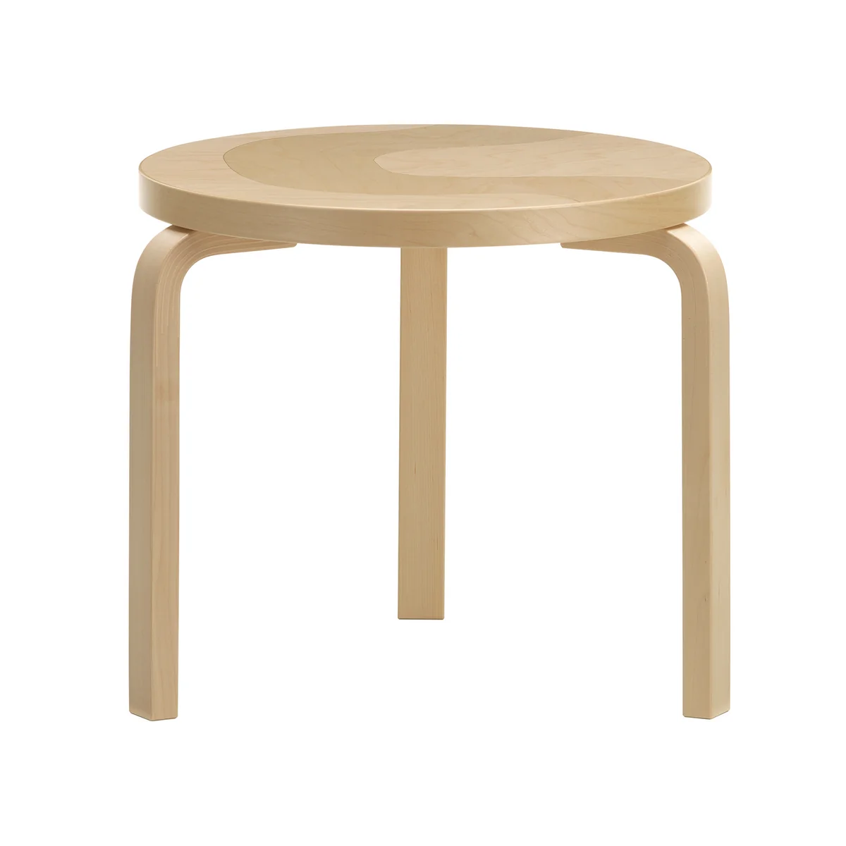 Artek x Marimekko - 90D Beistelltisch, Seireeni, Birke natur (Anniversary Edition)