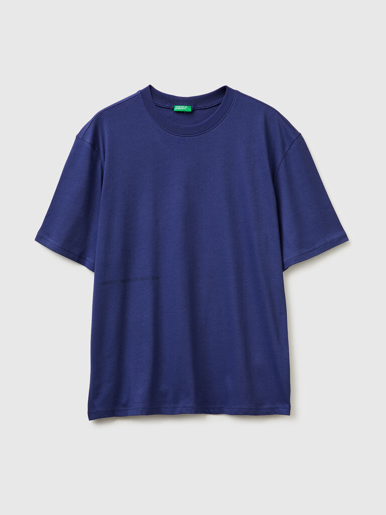 Short-sleeved T-shirt with logo