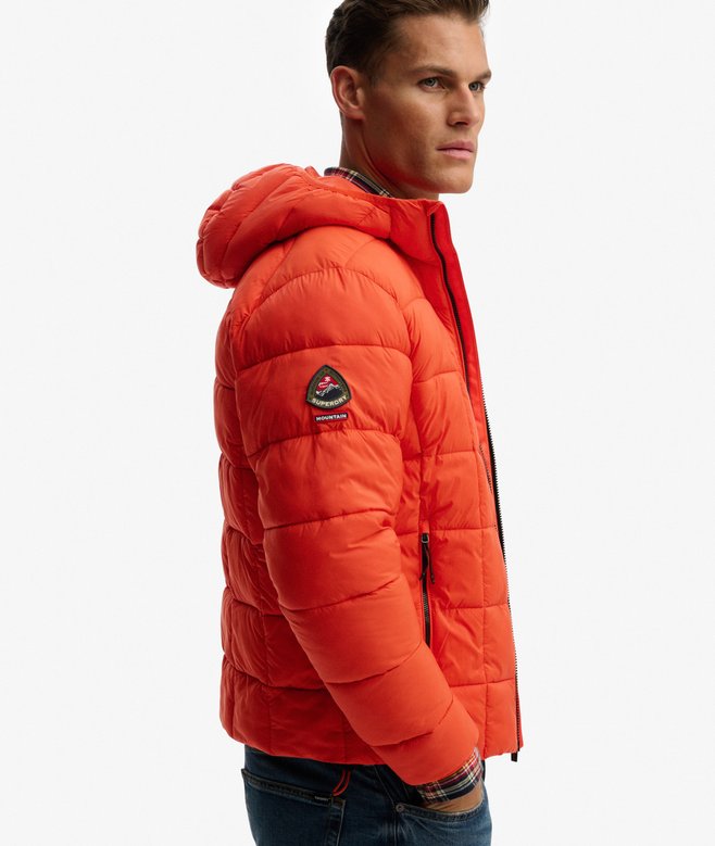 Hooded Box Quilt Fuji Lite Jacket