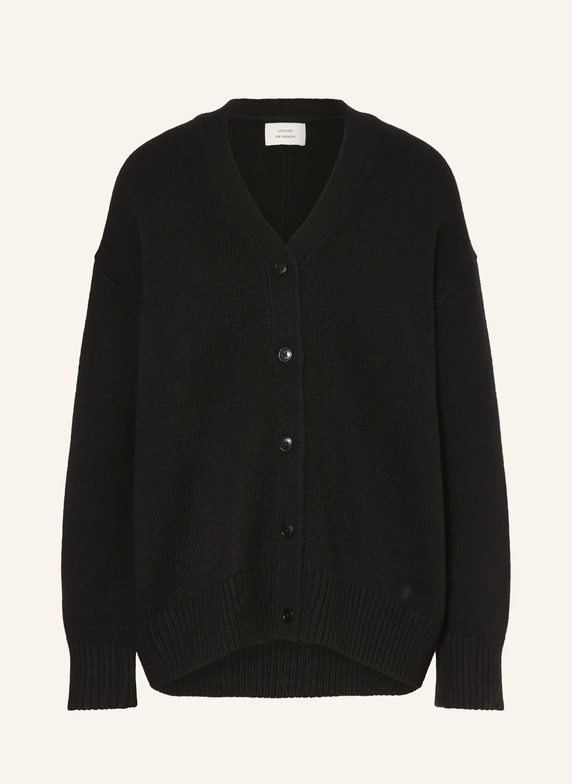 LOULOU DE SAISON Strickjacke DUCA aus Cashmere