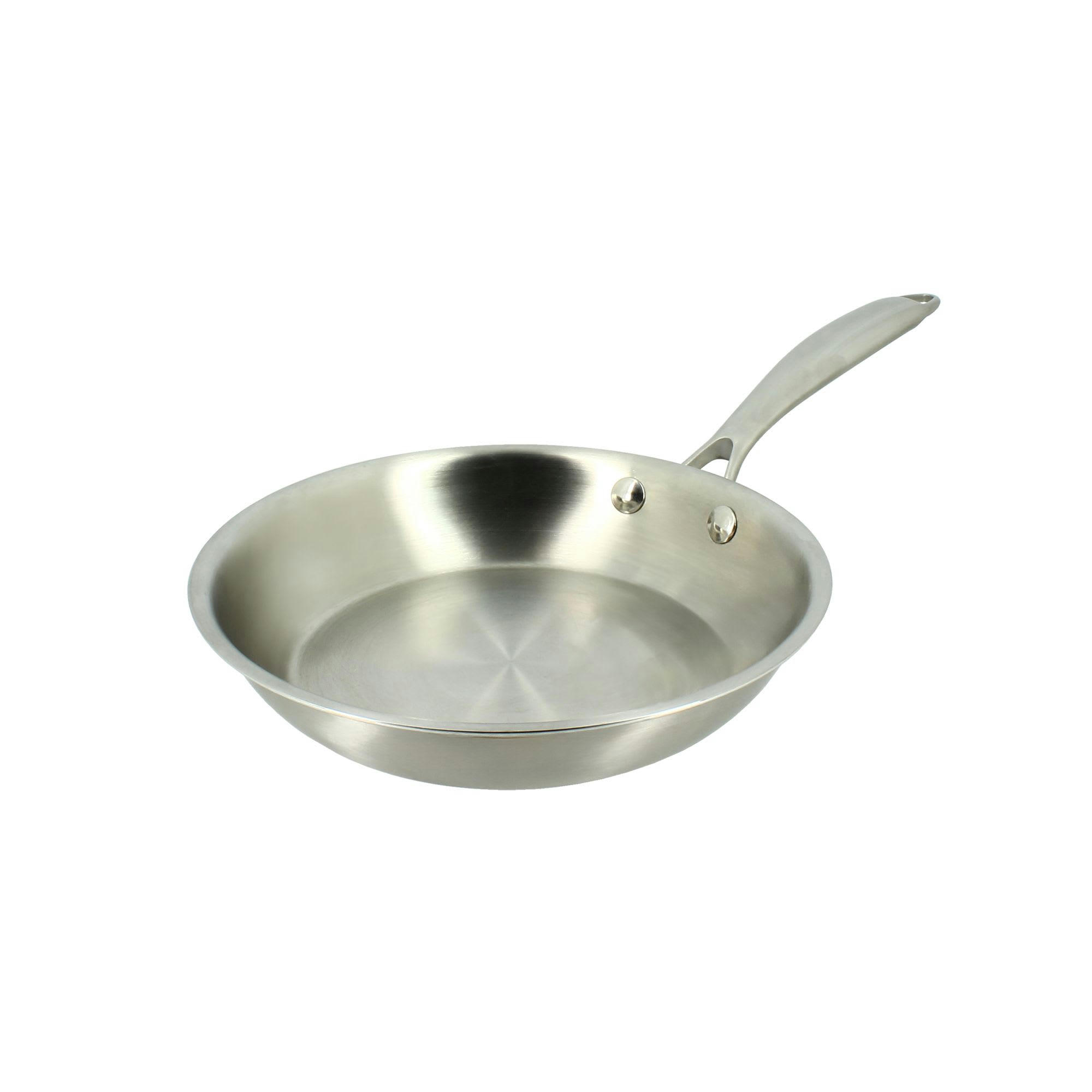 TRIPLY - Poêle en acier inoxydable Ø20cm - compatible induction