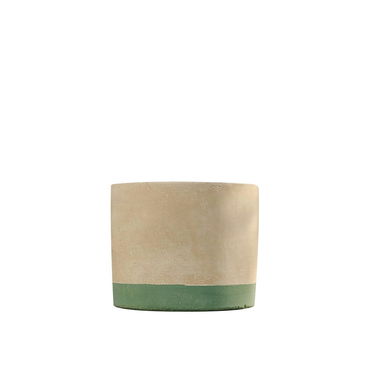 - Bougie extérieur pot béton 180g Menthe Citronnelle