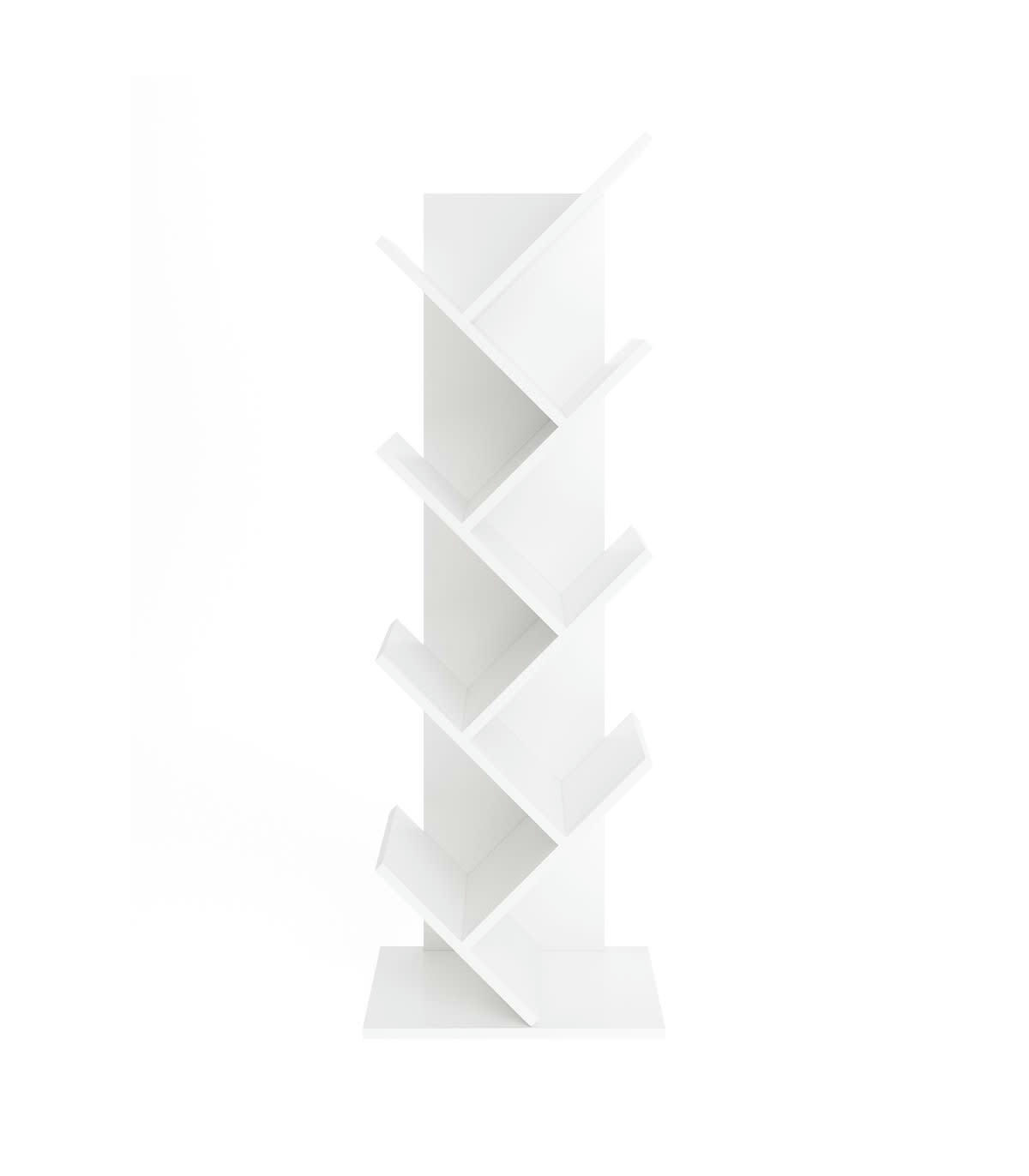 BÜCHEN - Bibliothèque avec Étagères Géométriques