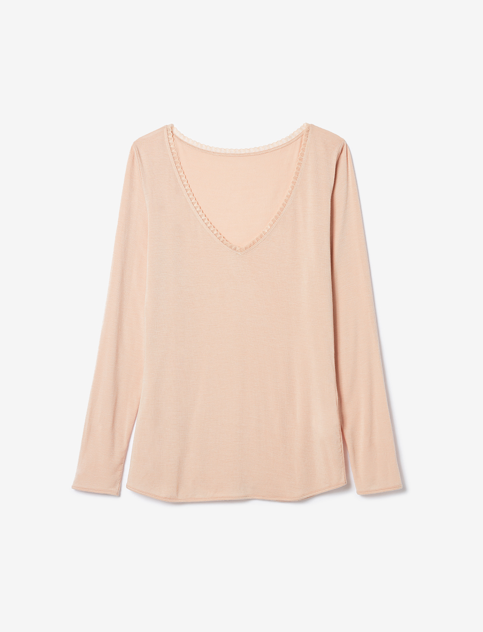 T-shirt manches longues HEATTECH SECONDE PEAU