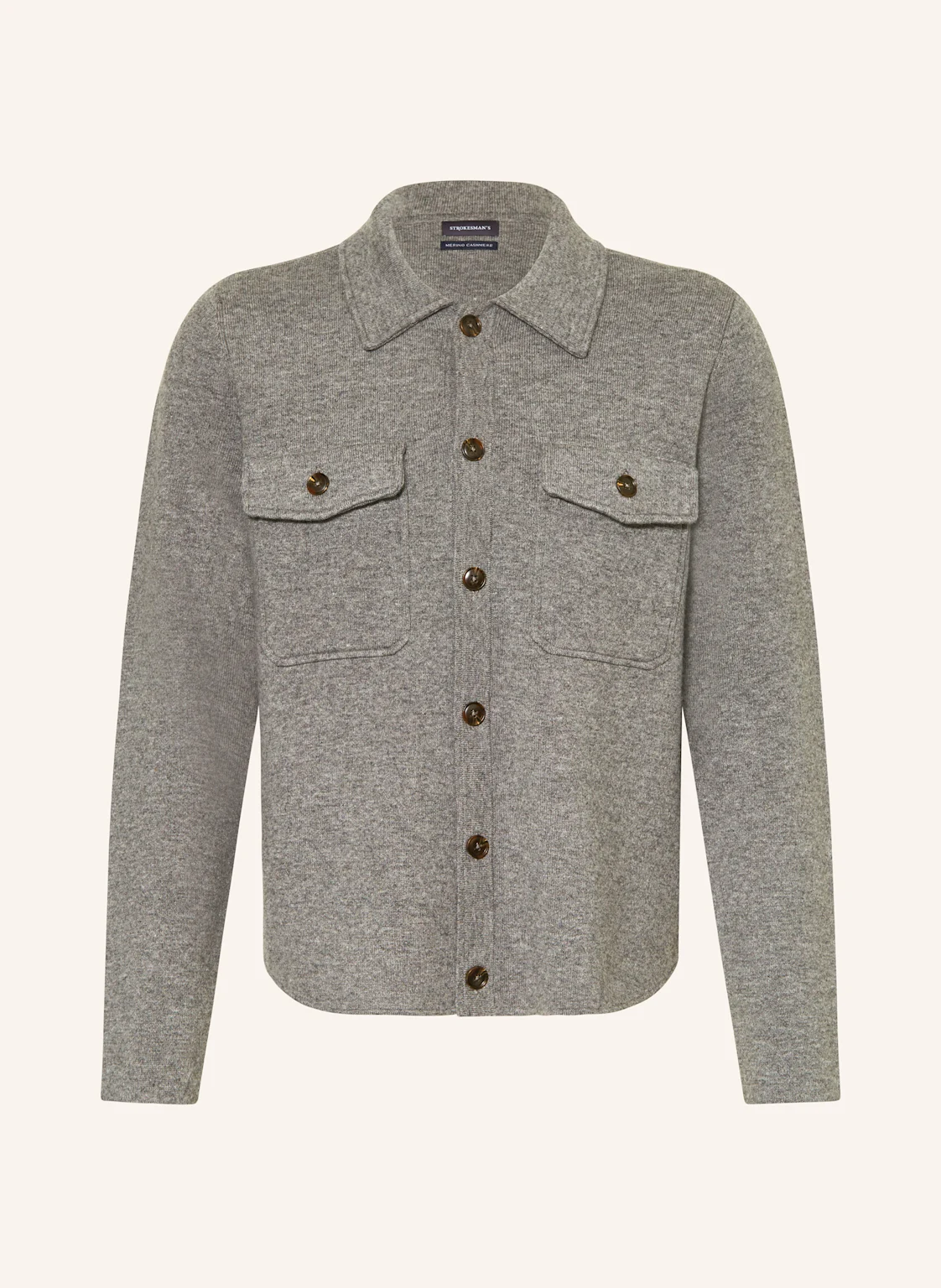 STROKESMAN'S Strickjacke aus Merinowolle