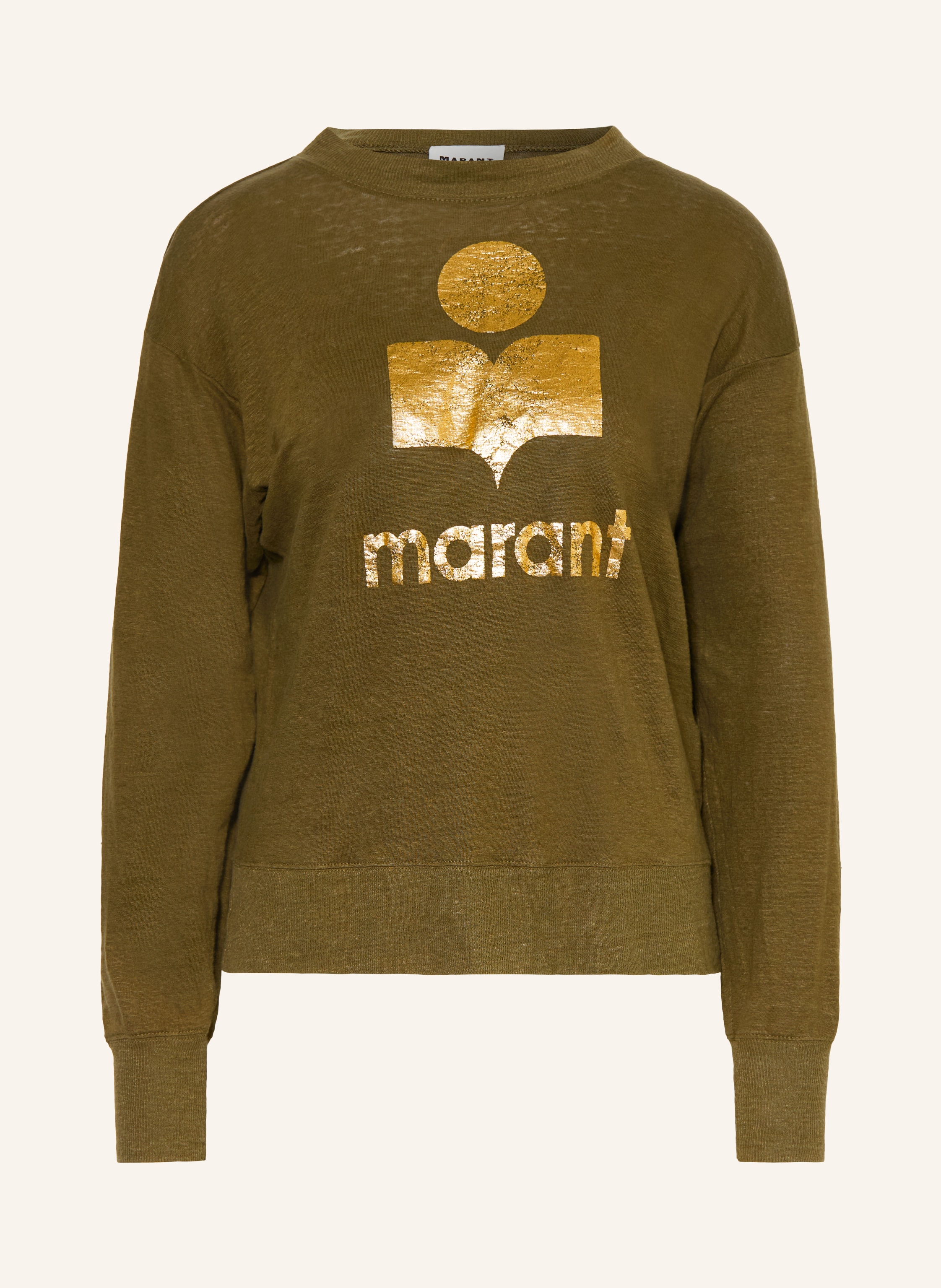 MARANT ÉTOILE Longsleeve KLOWIA aus Leinen