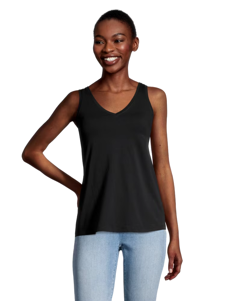 Denver Hayes Women's Semi Fitted V-Neck Tank