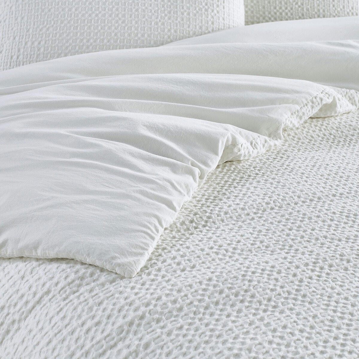 Housse de couette en percale de coton bio, Felycia